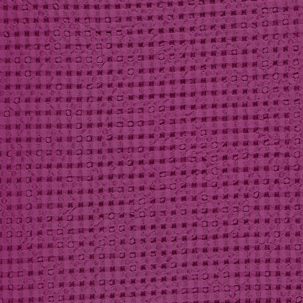 Pousada Waffle Bathroom Towels 514 by Designer Abyss & Habidecor in Baton Rouge Purple